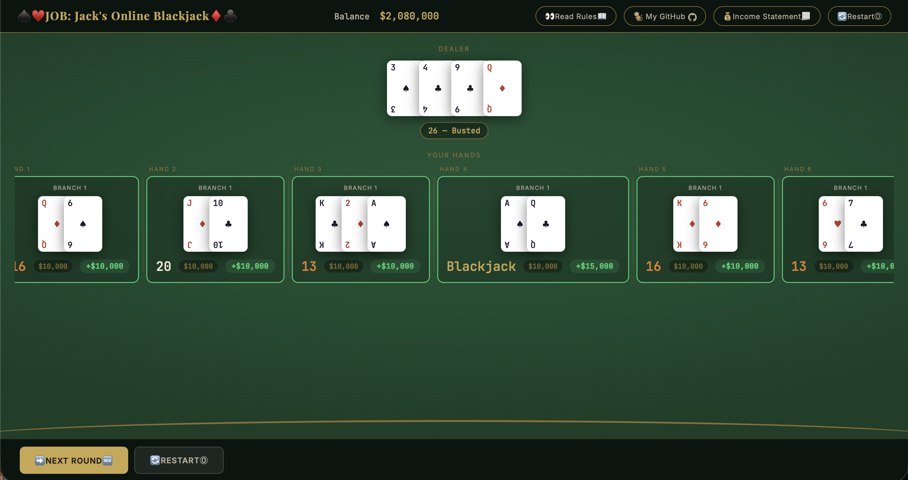 All Wins Feature