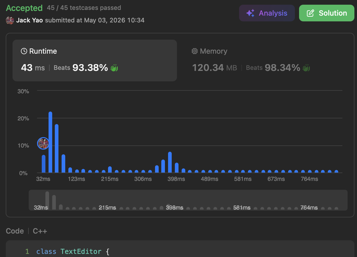 Stack Deque_Efficiency