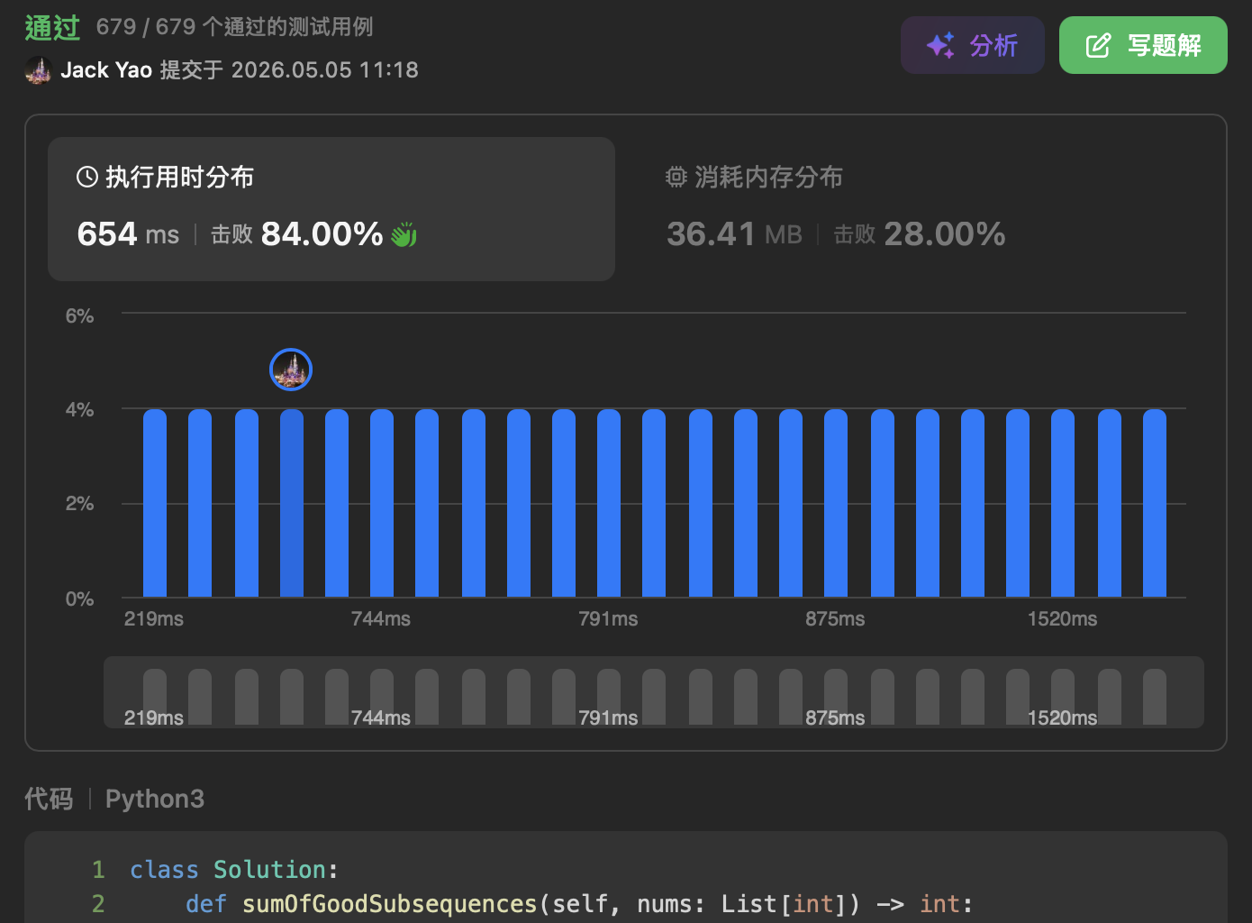 Hash DP Efficiency